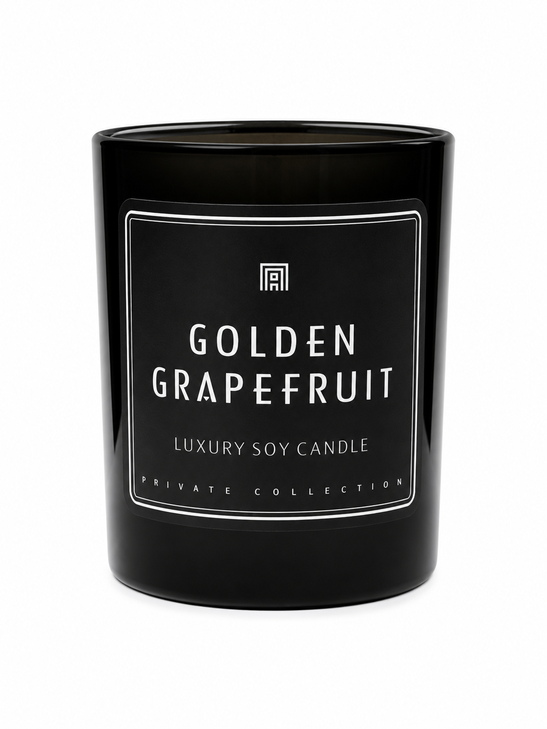 Golden Grapefruit Luxury Soy Candle – Fresh Citrus Home Fragrance