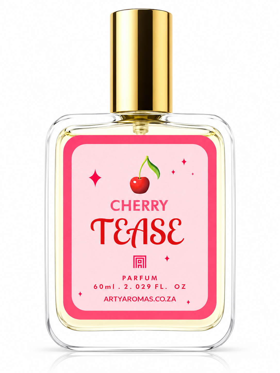 Cherry Tease Perfume by Arty Aromas – Eau De Parfum 60ml (Sweet &amp; Playful Fragrance)