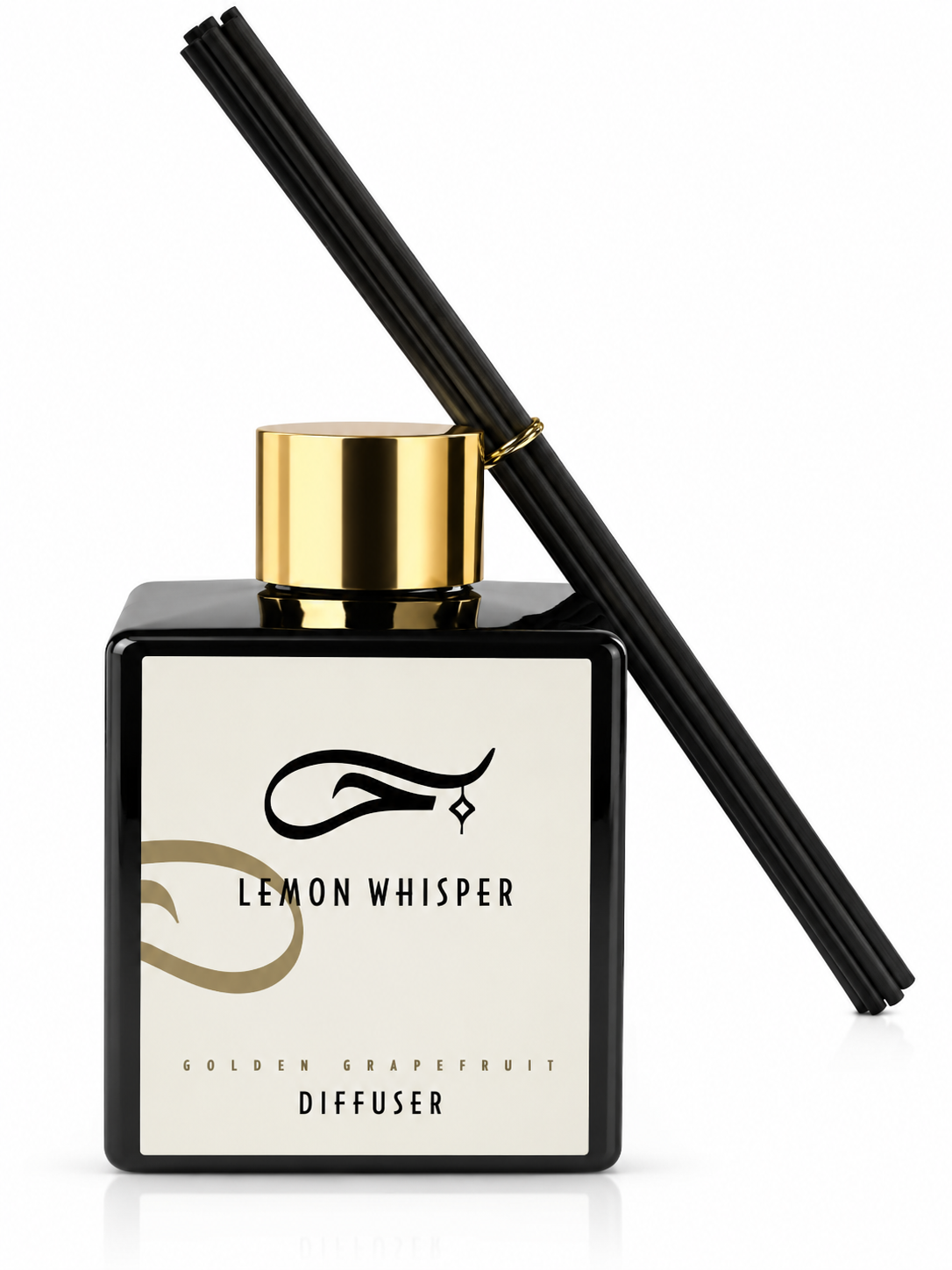 Lemon Whisper Diffuser by Arty Aromas – Golden Grapefruit Reed Diffuser 50ml (Long Lasting Home Fragrance)