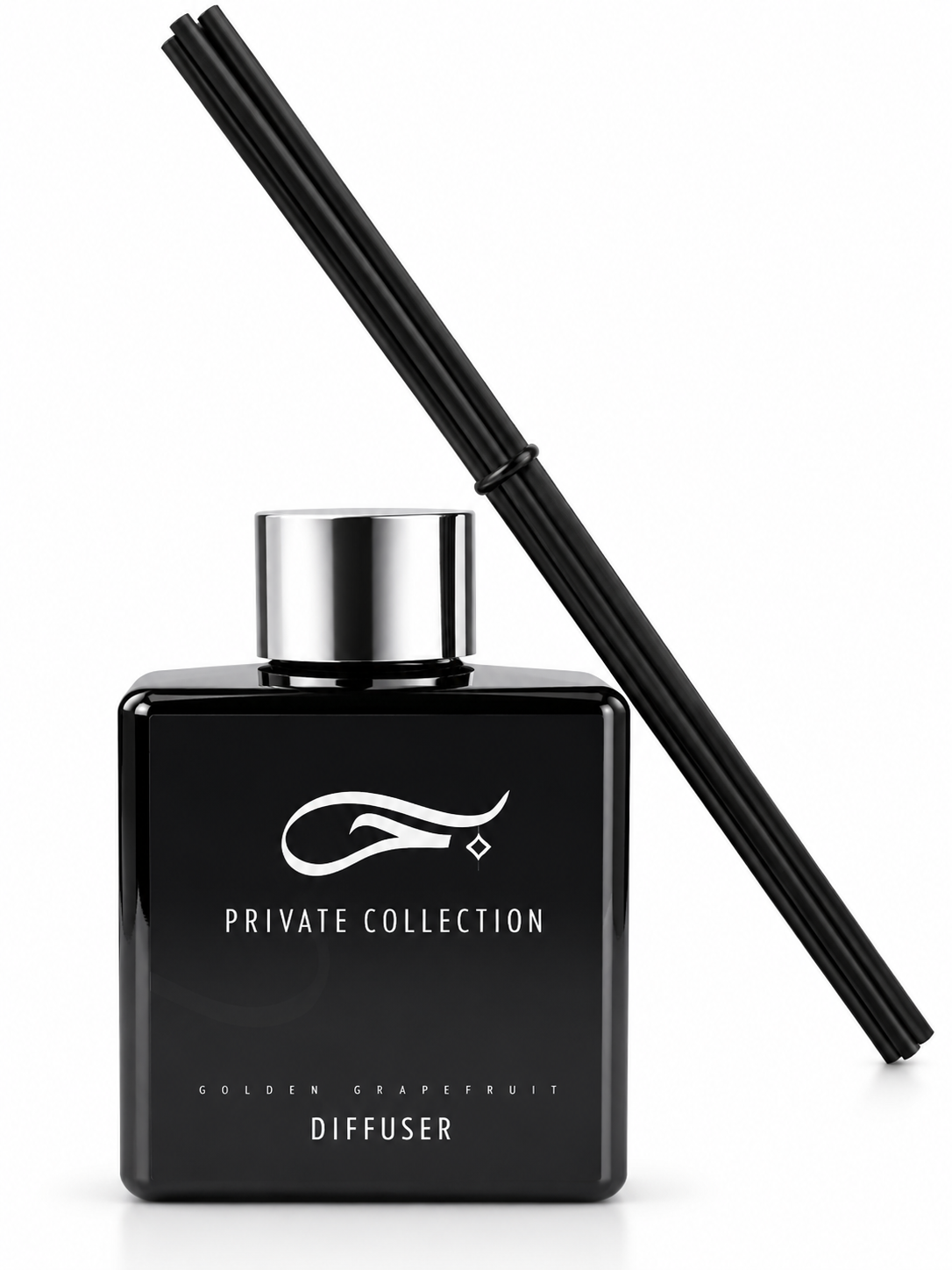 Private Collection Diffuser by Arty Aromas – Golden Grapefruit Reed Diffuser (Long Lasting Home Fragrance)