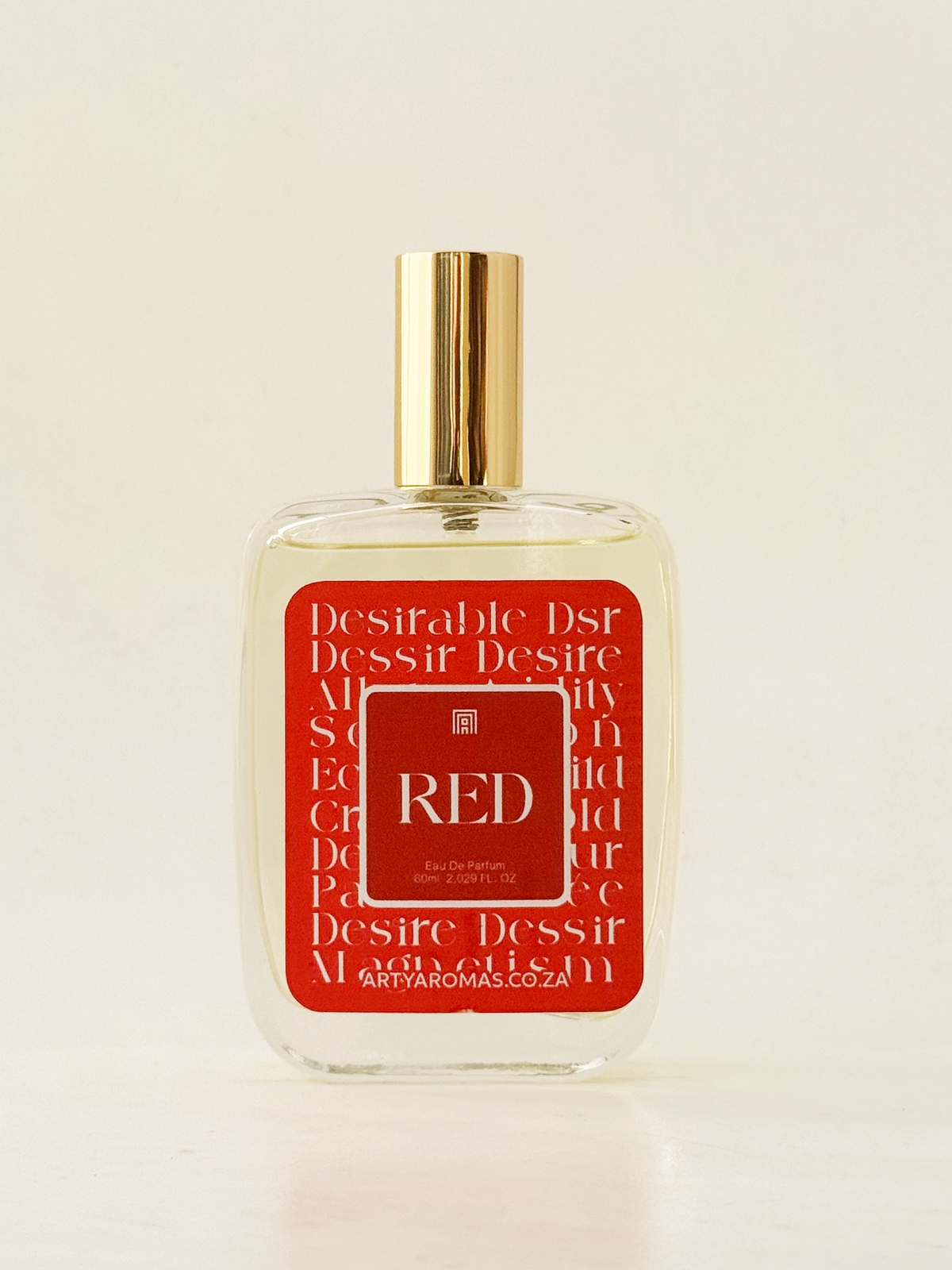 Red Eau De Parfum by Arty Aromas – Luxury Long Lasting Fragrance 60ml